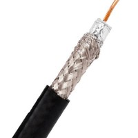 Black Copper RG6 Coaxial Mixing Copper Cable 305 Meter ( 1000 Feet )