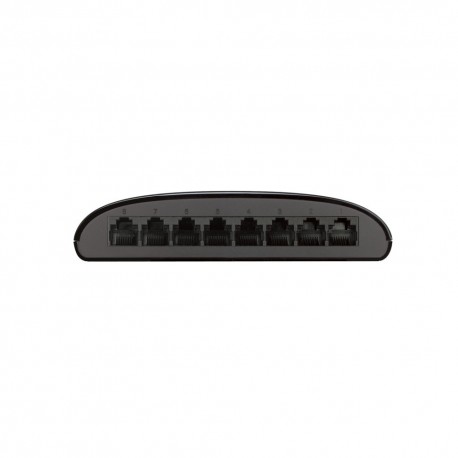 Black Copper 8 Port Gigabit Switch