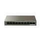 Tenda TEF1110P-8-102W 8-Port10/100Mbps+2 Gigabit Desktop Switch With 8-Port PoE