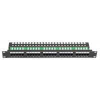 Black Copper 25-Port Voice Patch Panel