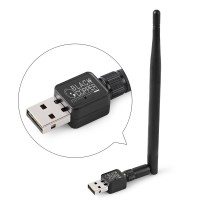 Black Copper USB 2.0 Wireless Adapter 802.11n