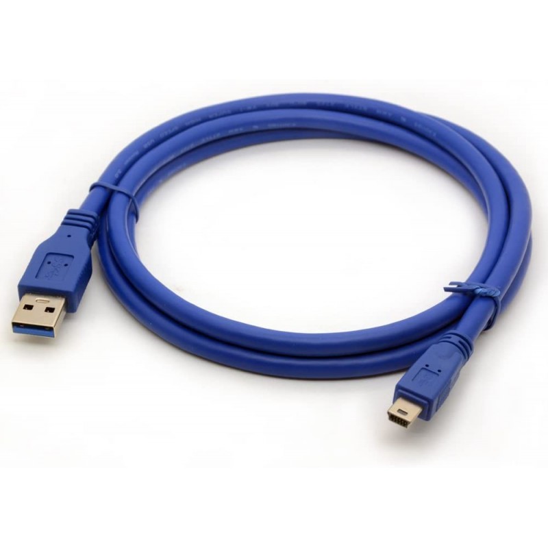 Black Copper Mini USB 3.0 Cable 1.5 Meter Price in Pakistan