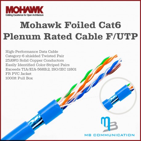 Mohawk CAT 6 F/UTP Cable