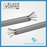 Black Copper Cat-6 UTP Indoor/Outdoor Cable