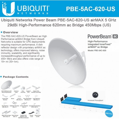 Ubiquiti Powerbeam PBE-5AC-620
