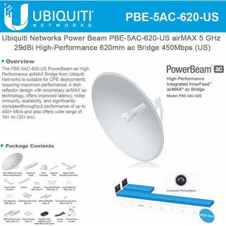 Ubiquiti Powerbeam PBE-5AC-620