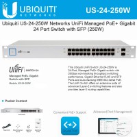 Ubiquiti UniFi Switch PoE+ 24 (250W)