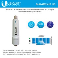 Ubiquiti Bullet M2HP With POE