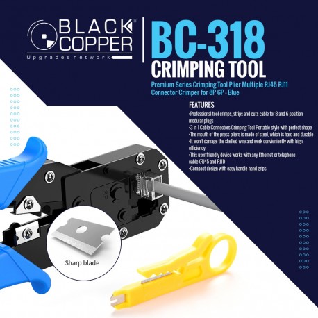 Multifunction RJ11 RJ45 Crimping tool