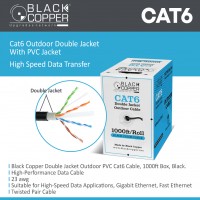 Cat-6 Outdoor Double Jacket Cable Roll