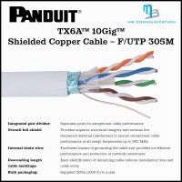 Panduit Cat6a F/UTP Cable