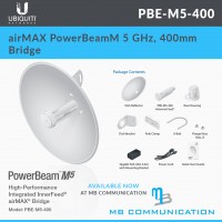 Ubiquiti PBE-M5-400 PowerBeam M5 25dBi 5GHz AirMAX CPE