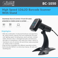BC-1050 2D QR Barcode Scanner