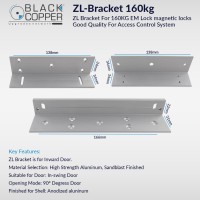 Black Copper ZL Lock Bracket 160KG