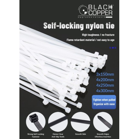 Nylon Cable Tie 4X300mm