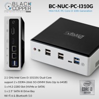 Black Copper BC-NUC-PC-i310G