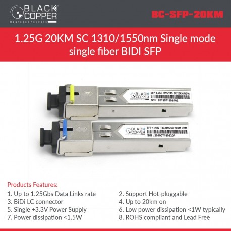 Black Copper BC-SFP-20KM