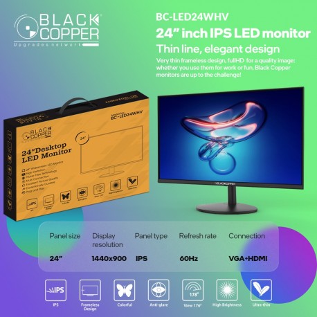 Black Copper BC-LED24WHV