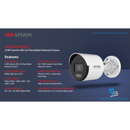 Hikvision DS-2CD1027G2-L