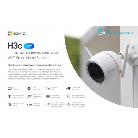 EZVIZ CS-H3c-R100-1J4WKFL