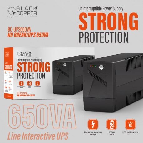 BlackCopper BC-UPS650VA