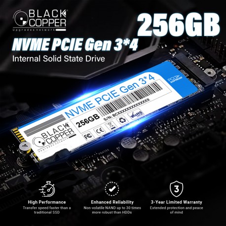 BlackCopper NVME PCIE GEN3*4 256GB