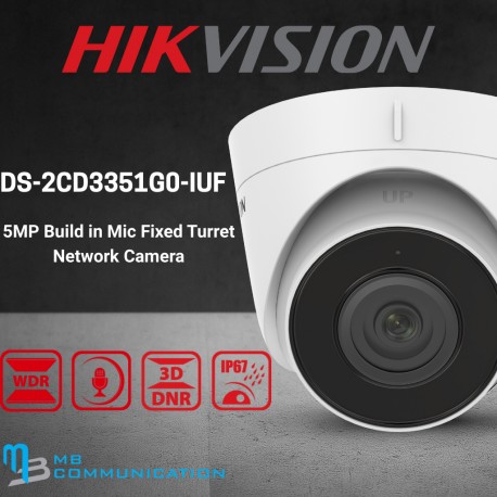 Hikvision DS-2CD3351G0-IUF