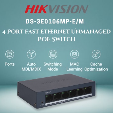 Hikvision DS-3E0106MP-E/M