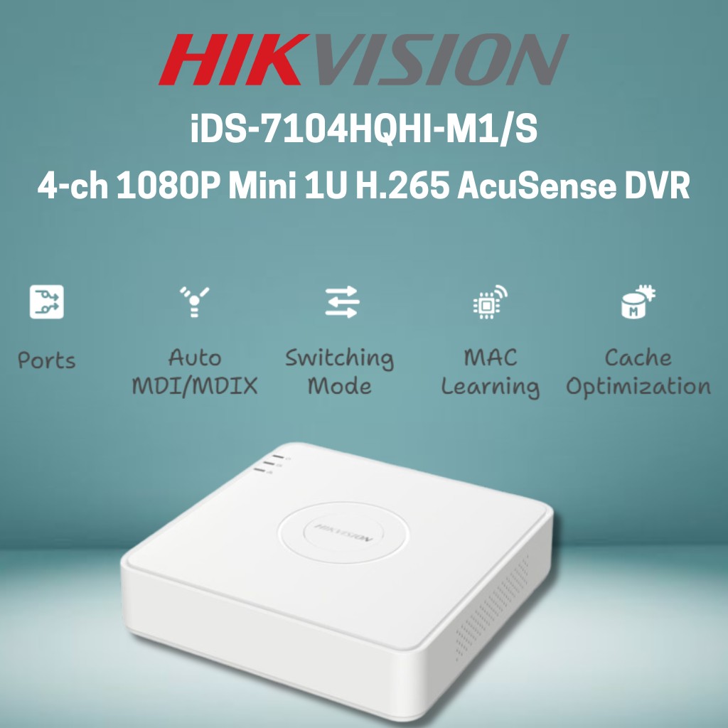 Hikvision iDS-7104HQHI-M1/S Price in Pakistan