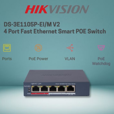 Hikvision DS-3E1105P-EI/M