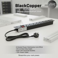 BlackCopper Power Distribution Unit BCPDU8PU