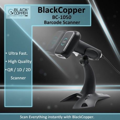 BC-1050 2D QR Barcode Scanner