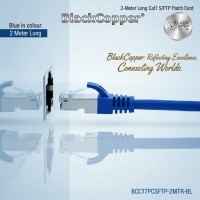 BlackCopper BCCT7PCSFTP-2MTR-BL
