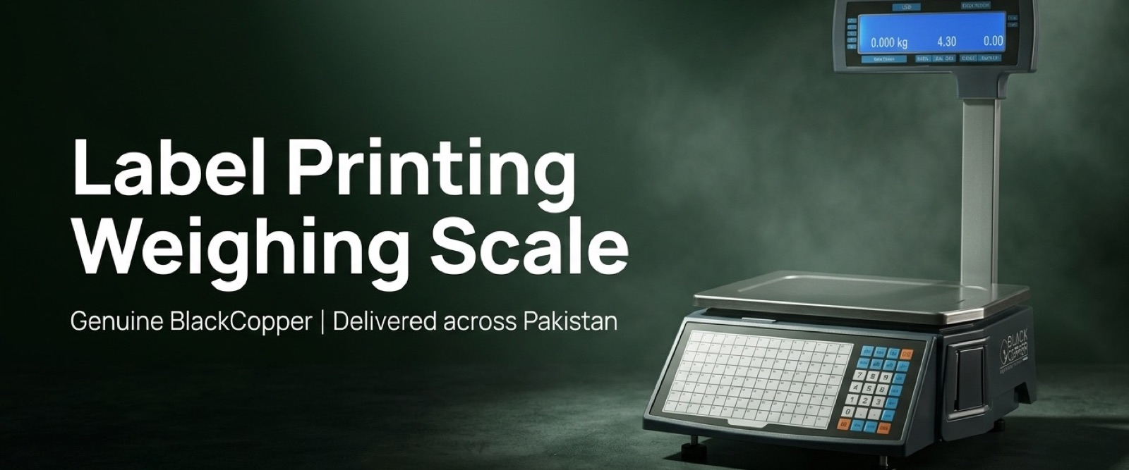 Label Printing Weighing Scale