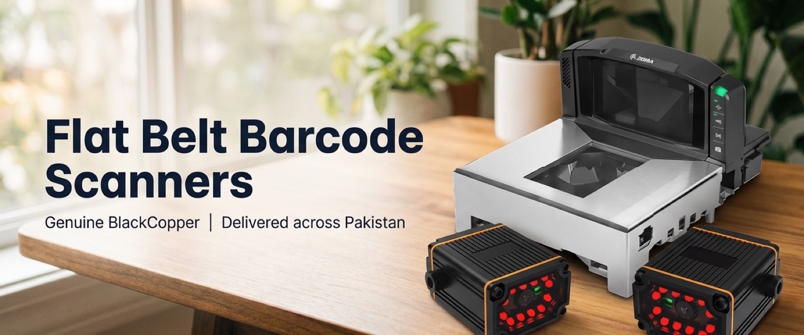 Flat Belt Barcode Scanners