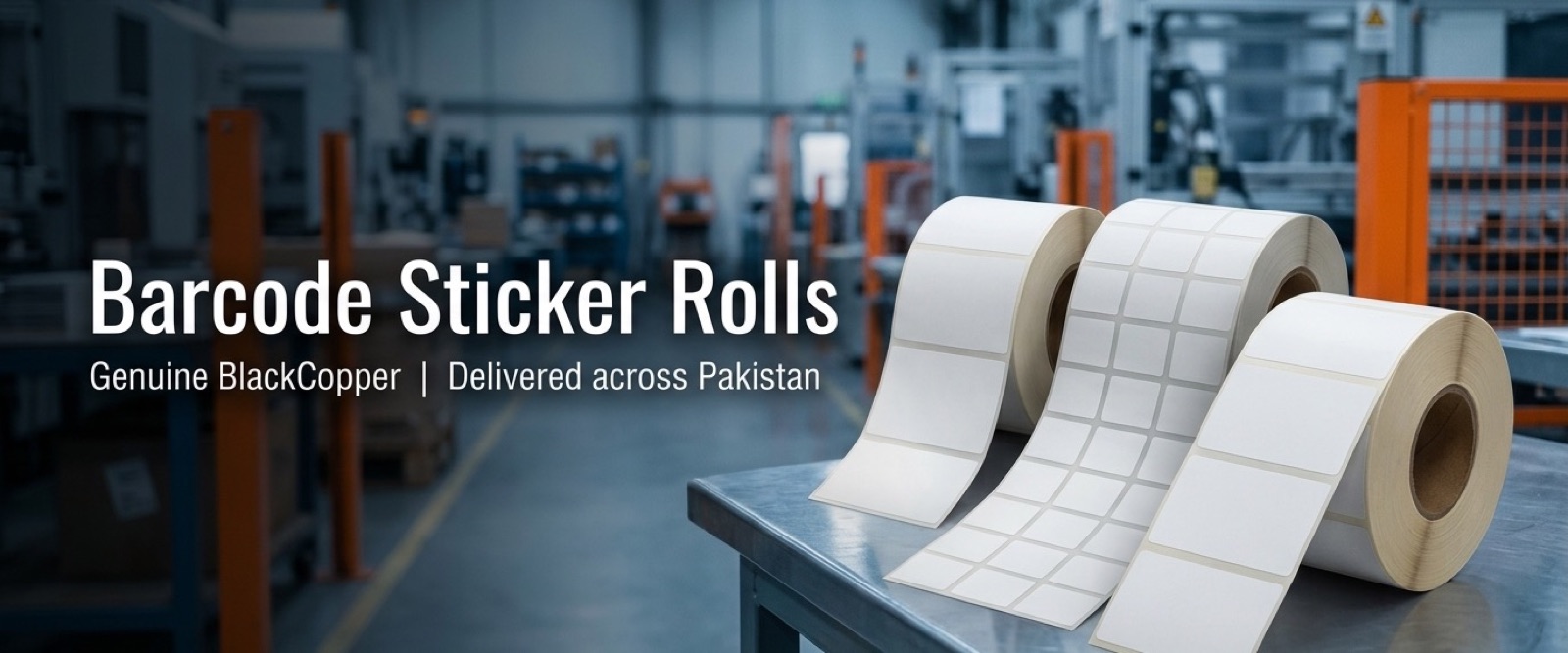 Barcode Sticker Rolls