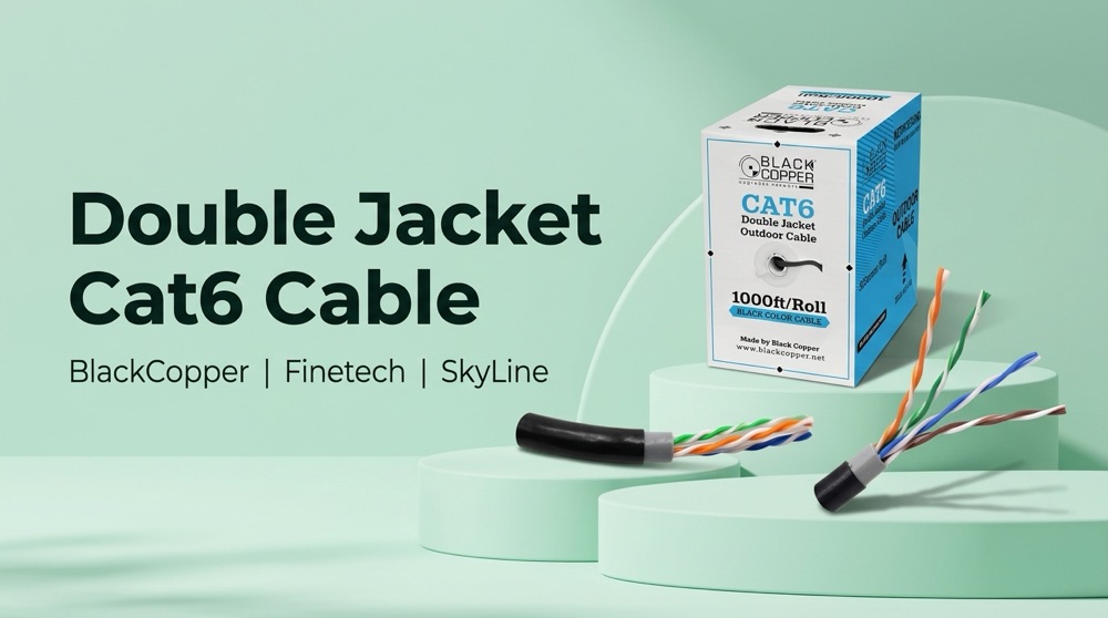 Double Jacket Cat6 Cable