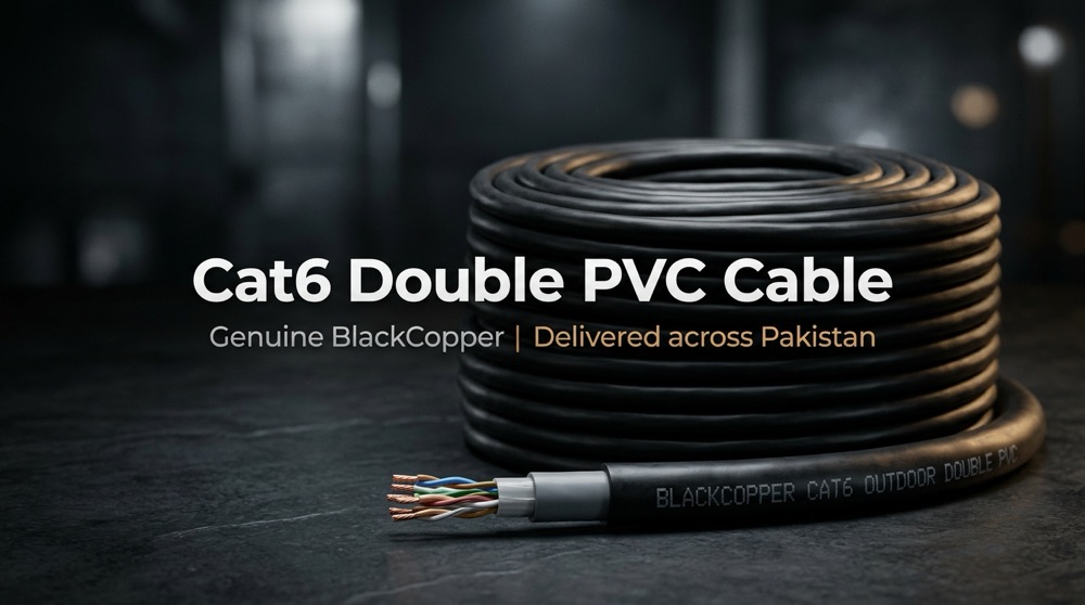 Cat6 Double PVC Cable