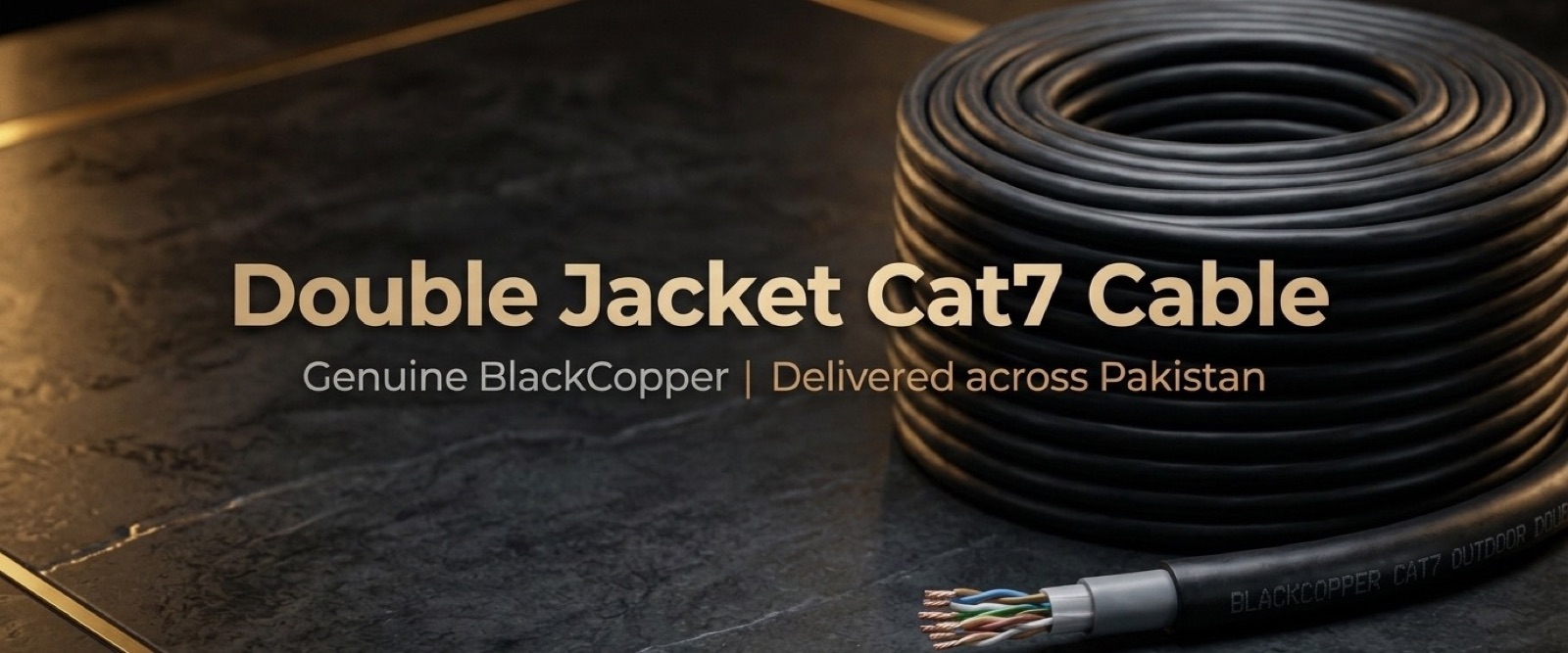 Double Jacket Cat7 Cable