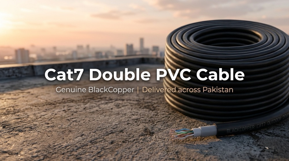 Cat7 Double PVC Cable