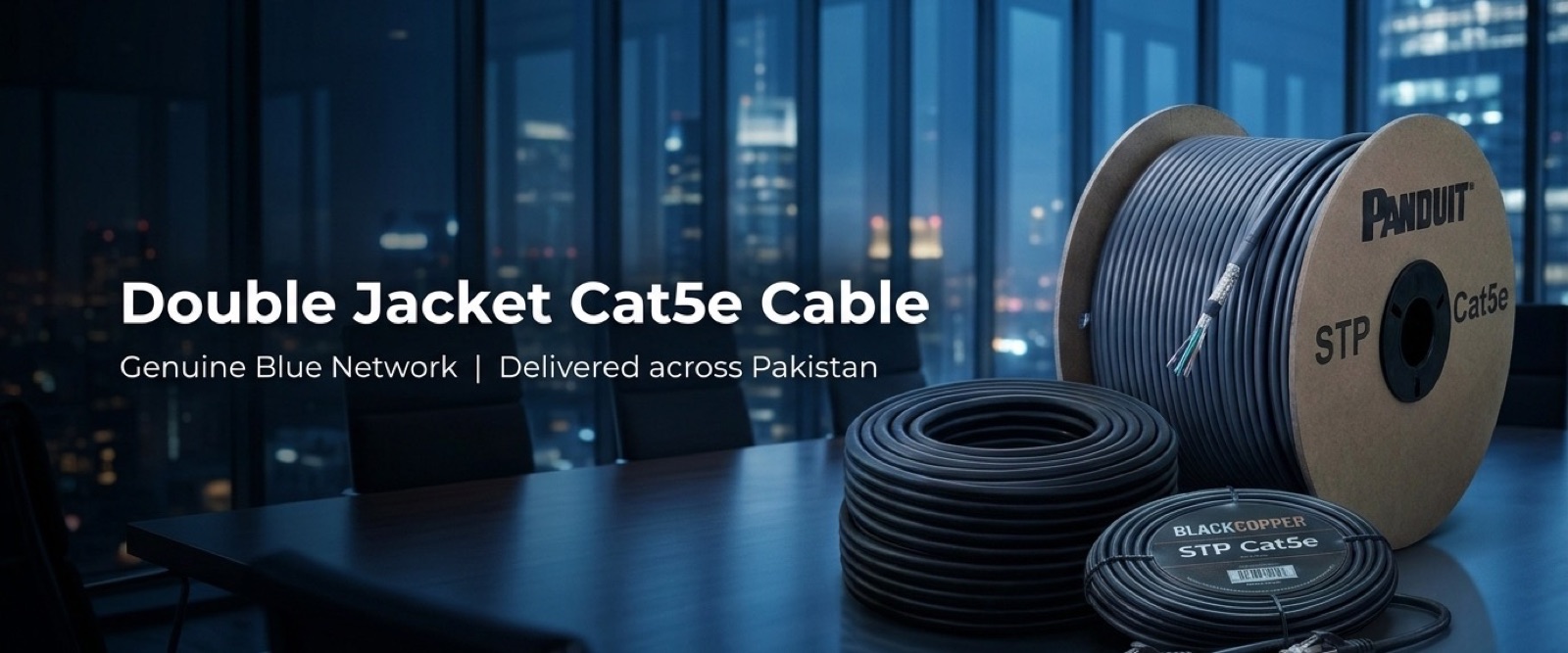 Double Jacket Cat5e Cable