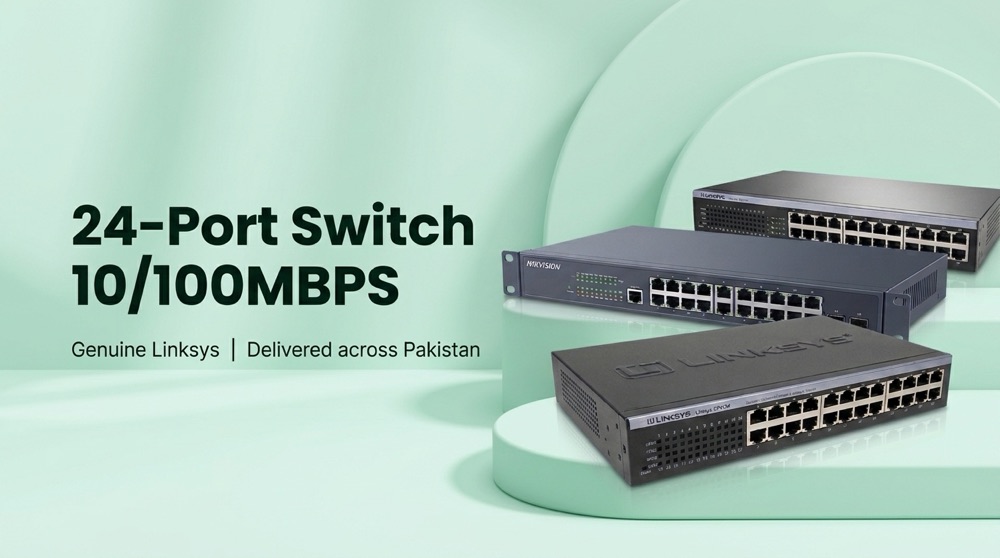 24-Port Switch 10/100MBPS
