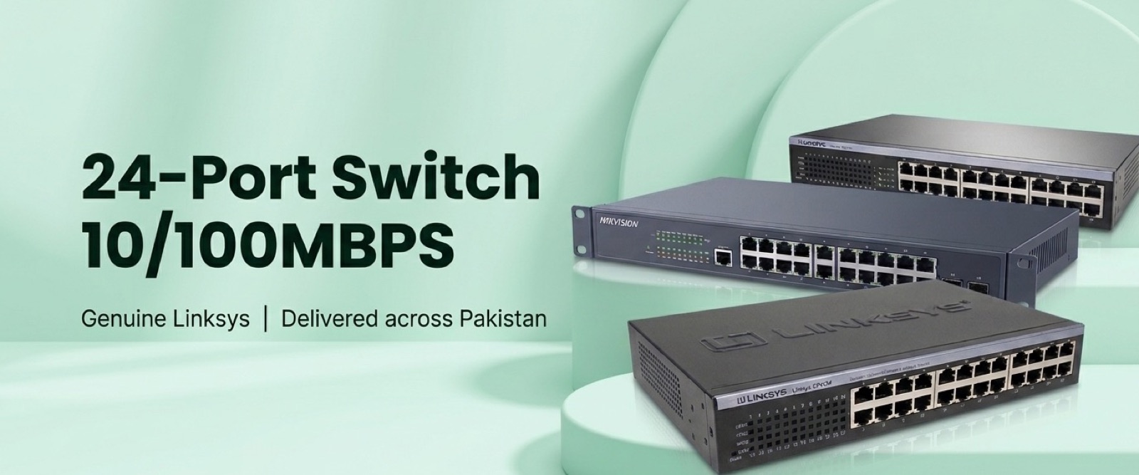 24-Port Switch 10/100MBPS
