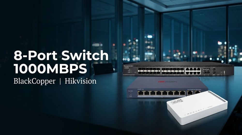 8-Port Switch 1000MBPS