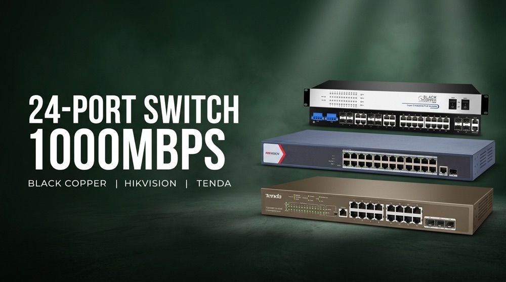 24-Port Switch 1000MBPS