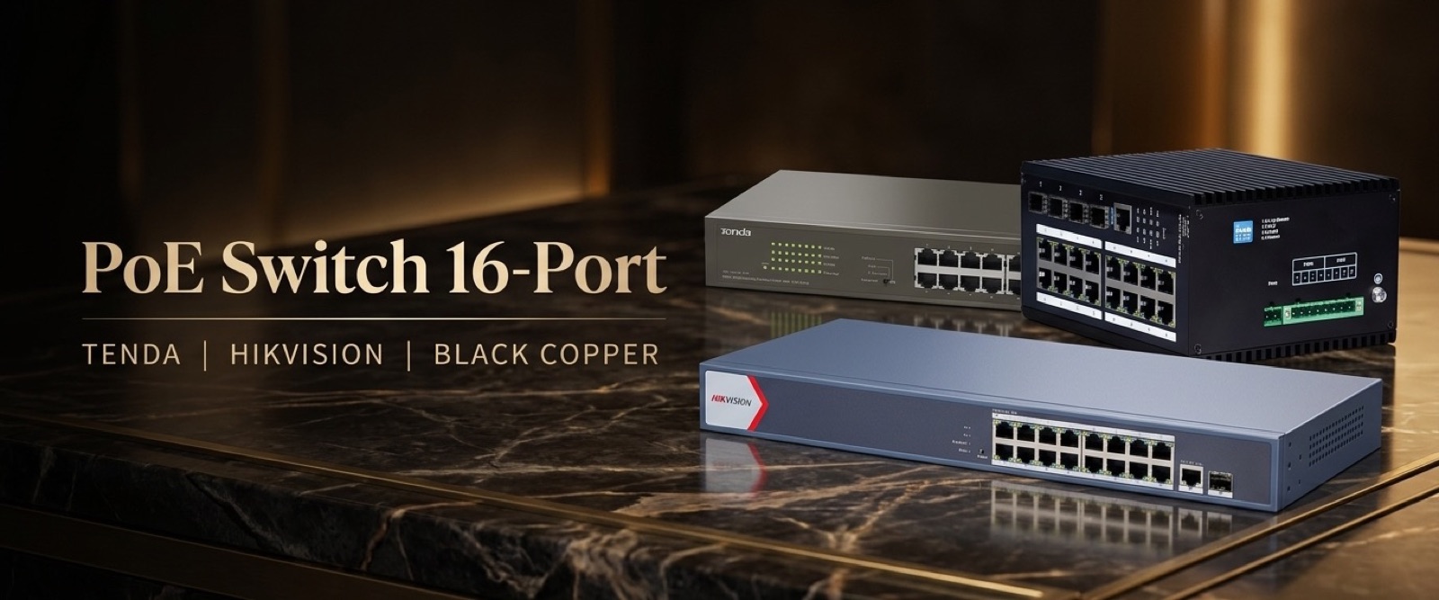 POE Switch 16-Port