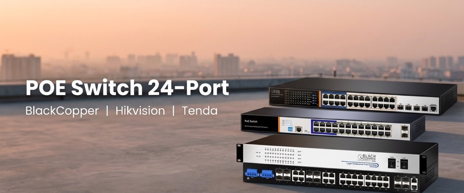 POE Switch 24-Port