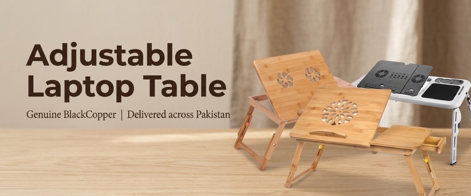  Adjustable Laptop Table