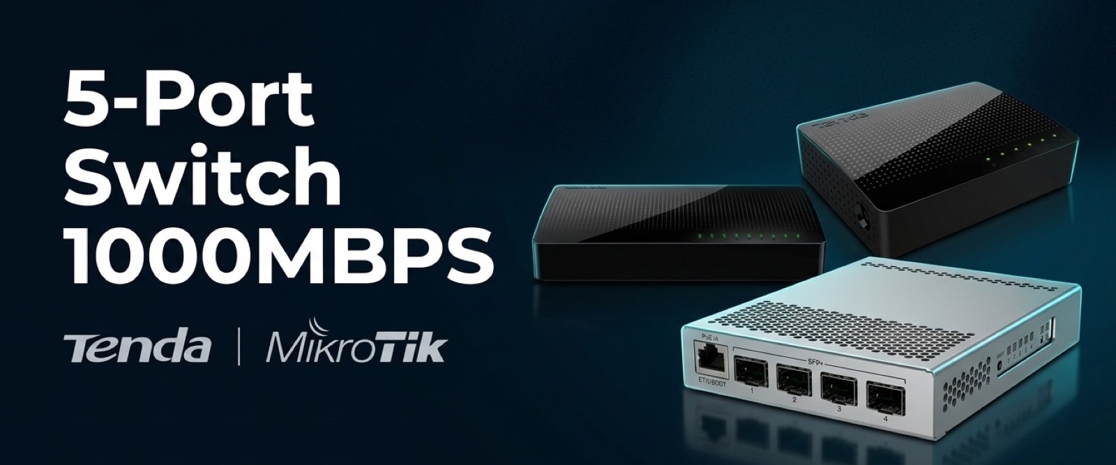 5-Port Switch 1000MBPS