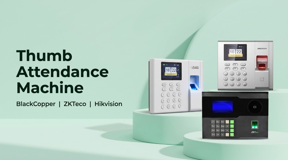 Thumb Attendance Machine